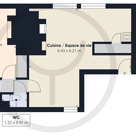 Le Nid De La Trinité Appartement